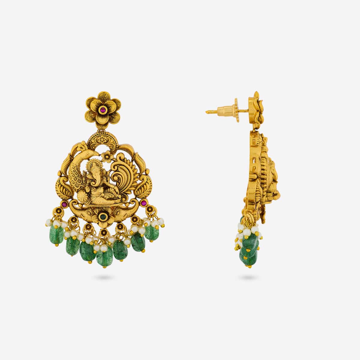 Antique Earring 190699 - Image 4