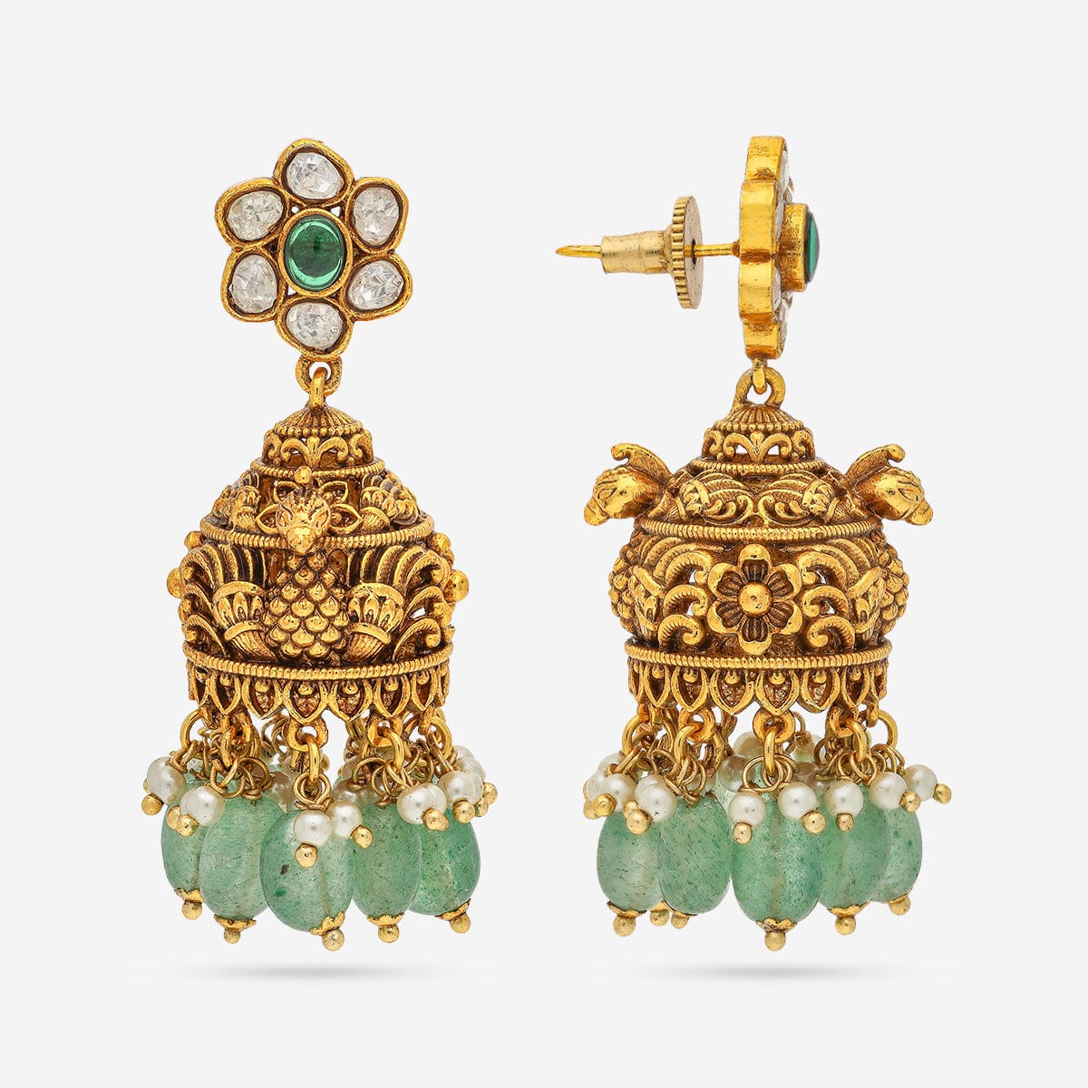 Antique Earring 190731 - Image 4