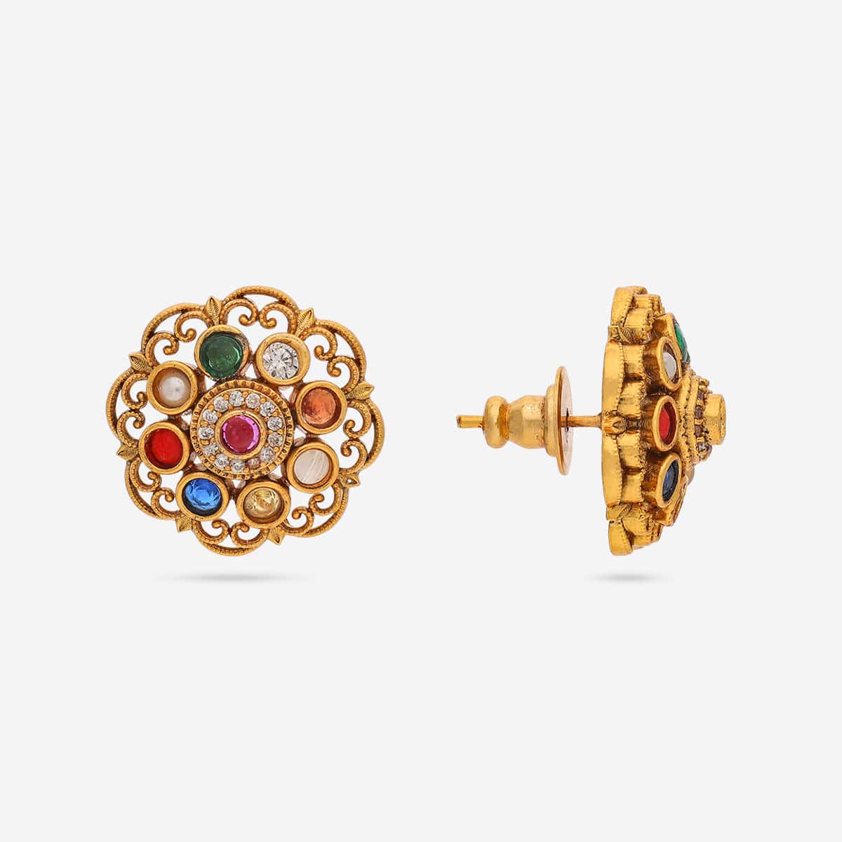 Antique Earring 190949 - Image 4
