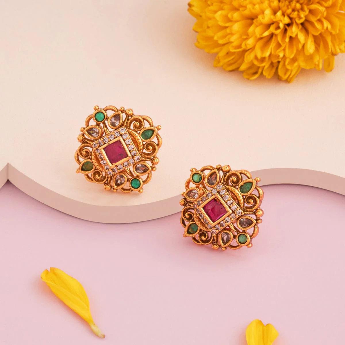 Antique Earring 190953 - Image 2