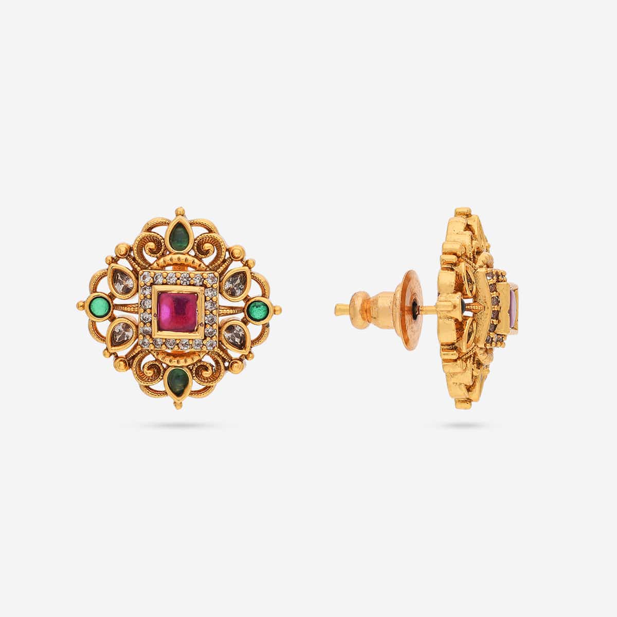 Antique Earring 190953 - Image 3