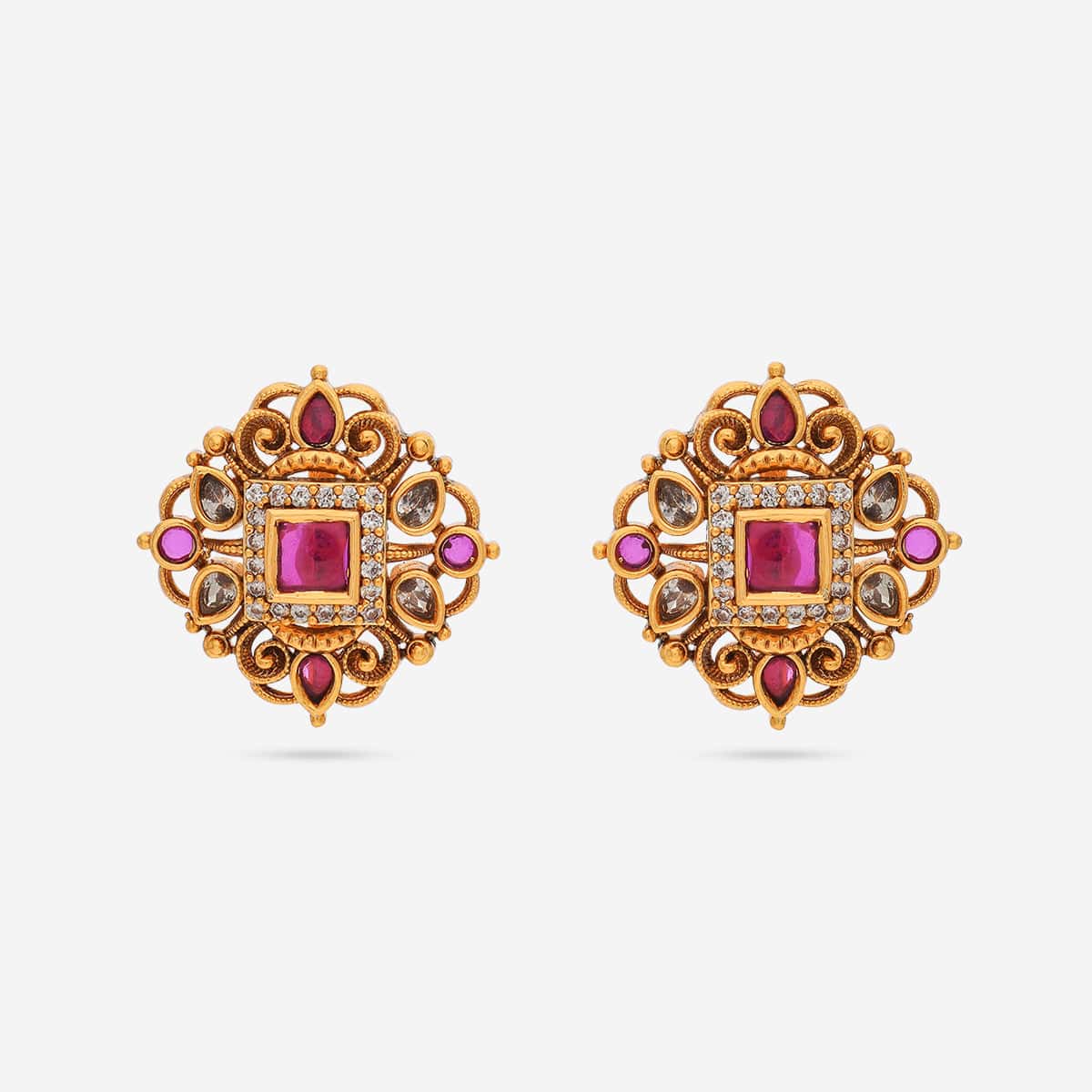 Antique Earring 190953 - Image 4