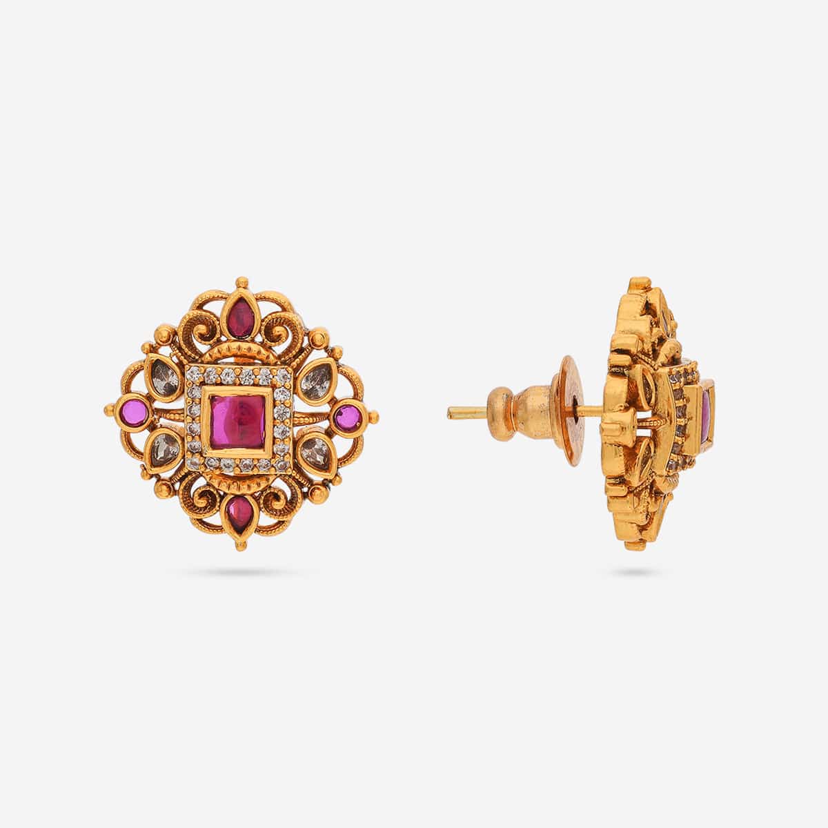 Antique Earring 190953 - Image 7