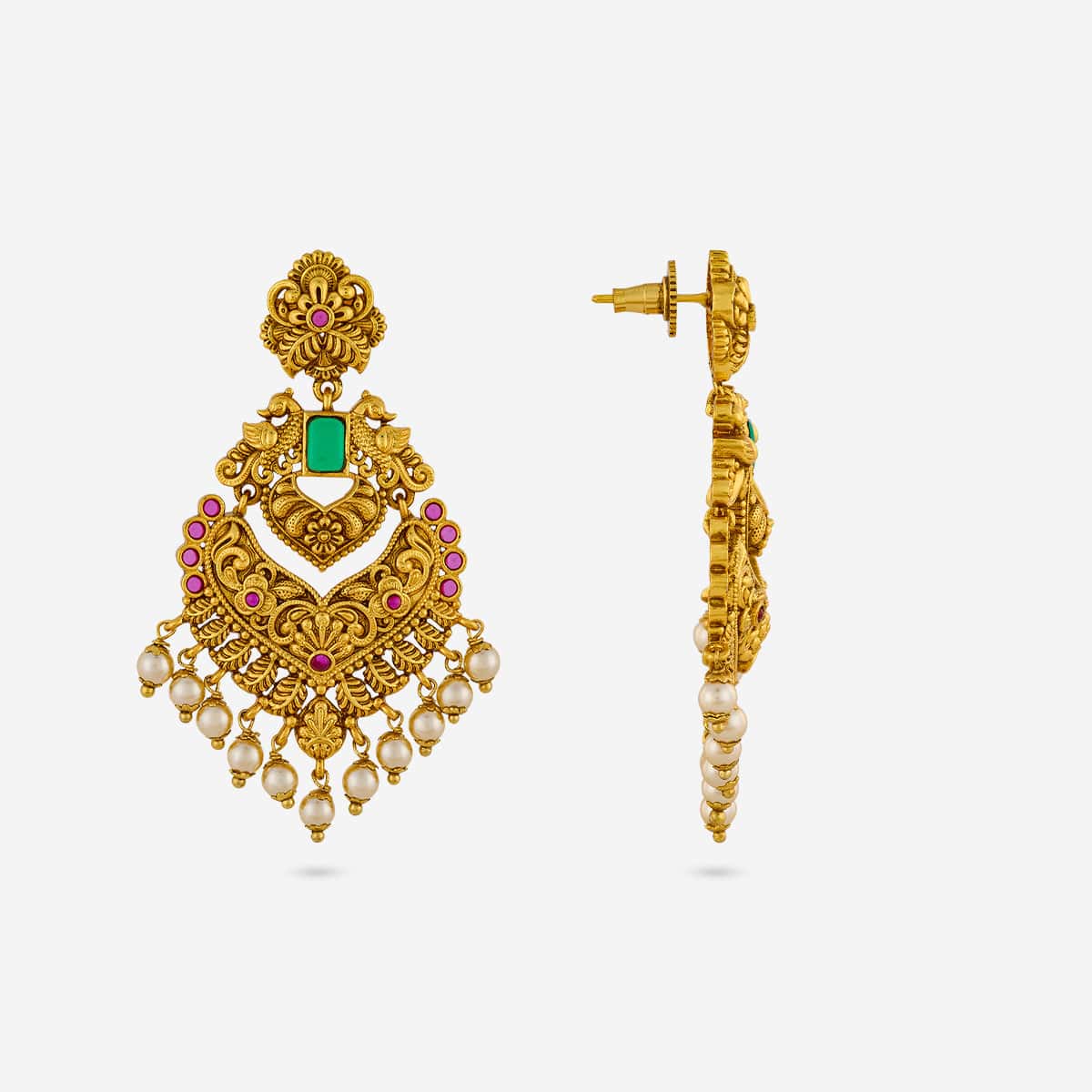 Antique Earring 191605 - Image 4