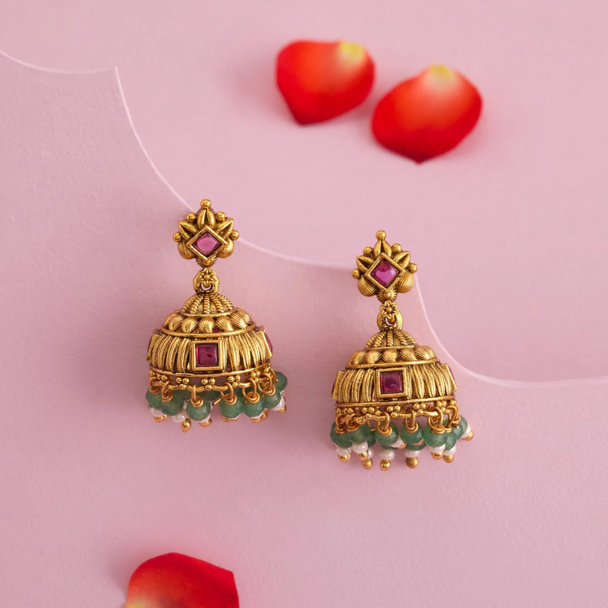 Antique Earring 191615 - Image 2