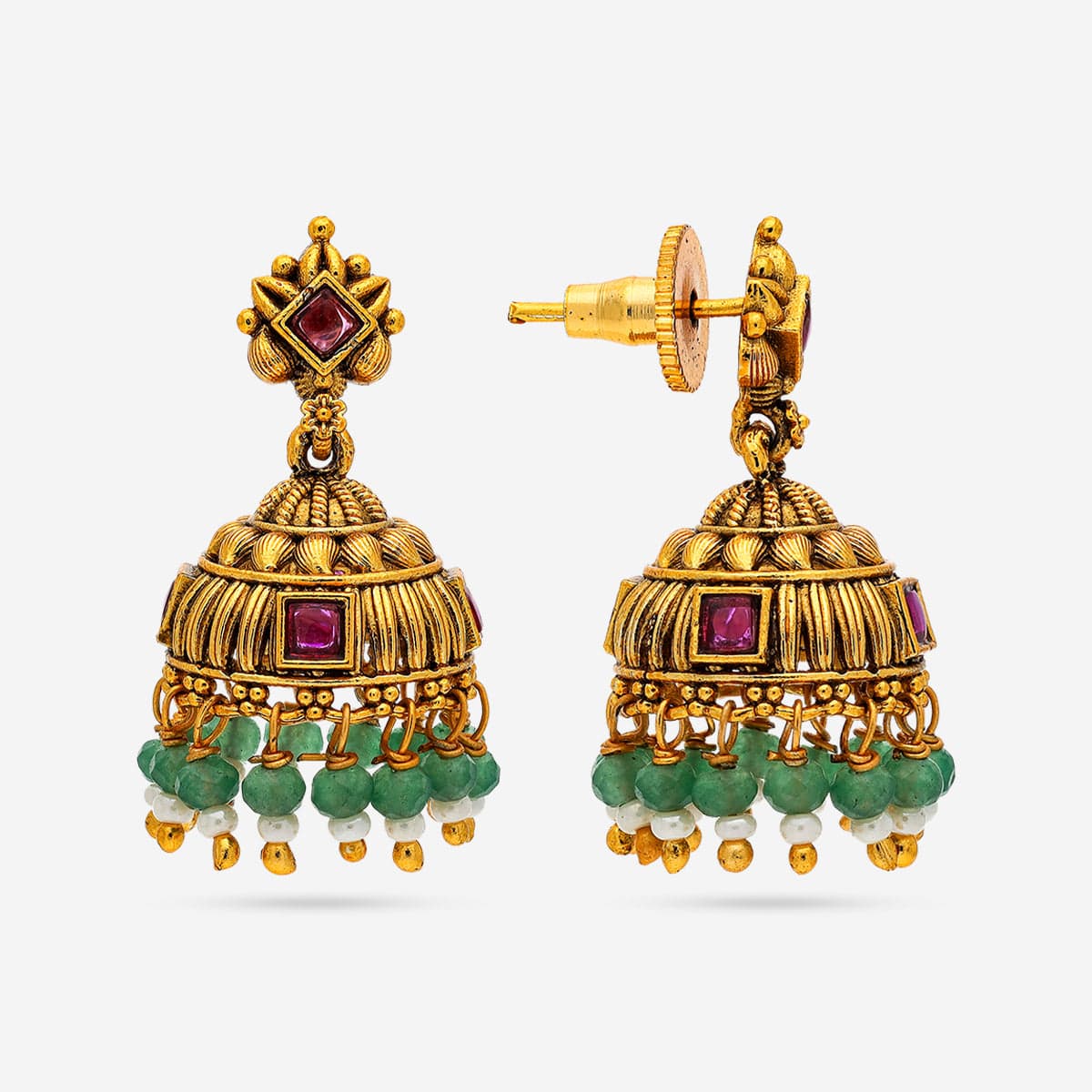 Antique Earring 191615 - Image 4