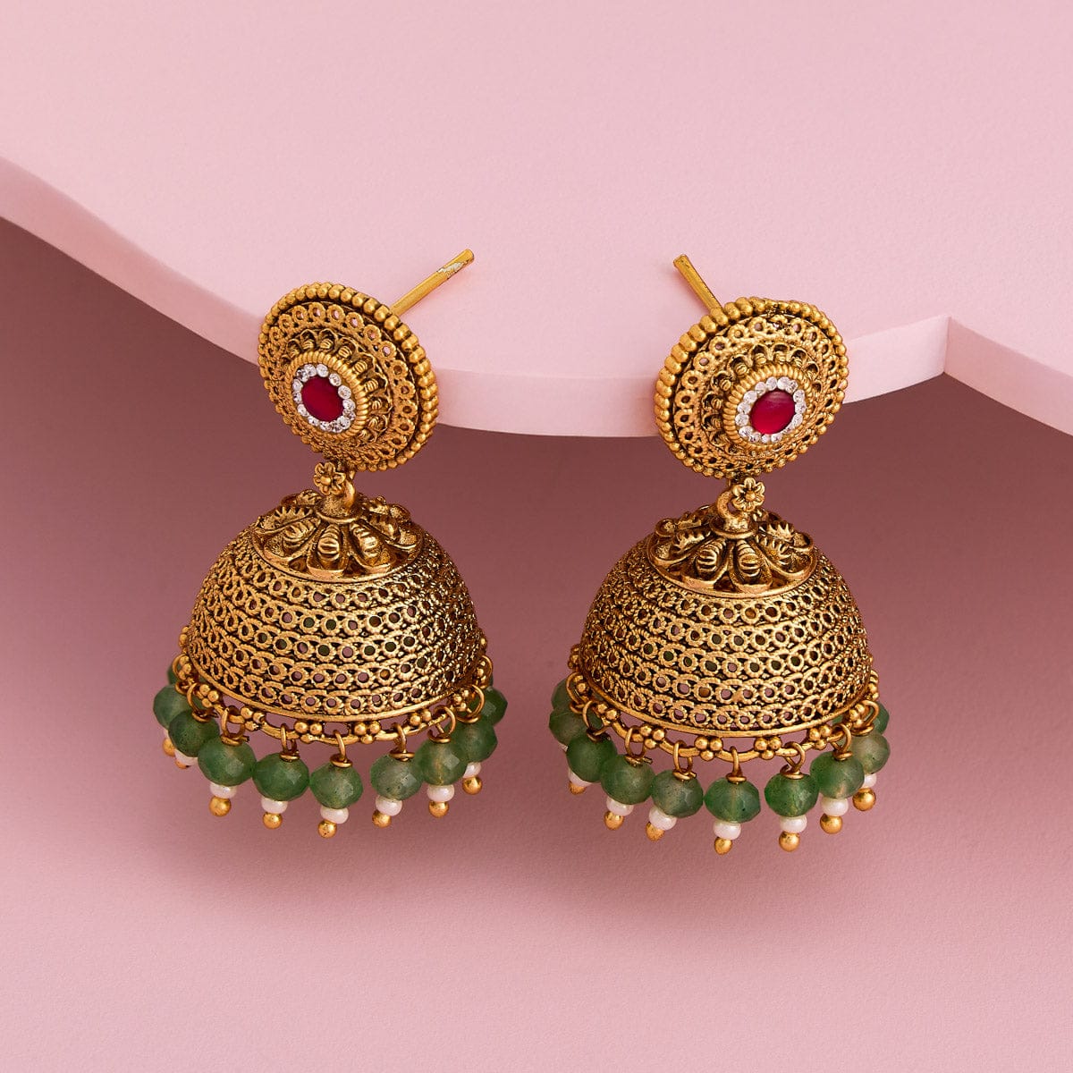 Antique Earring 191616 - Image 2