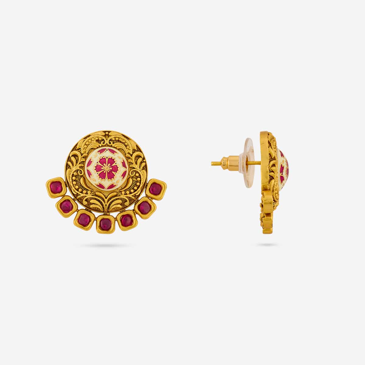 Antique Earring 192800 - Image 3
