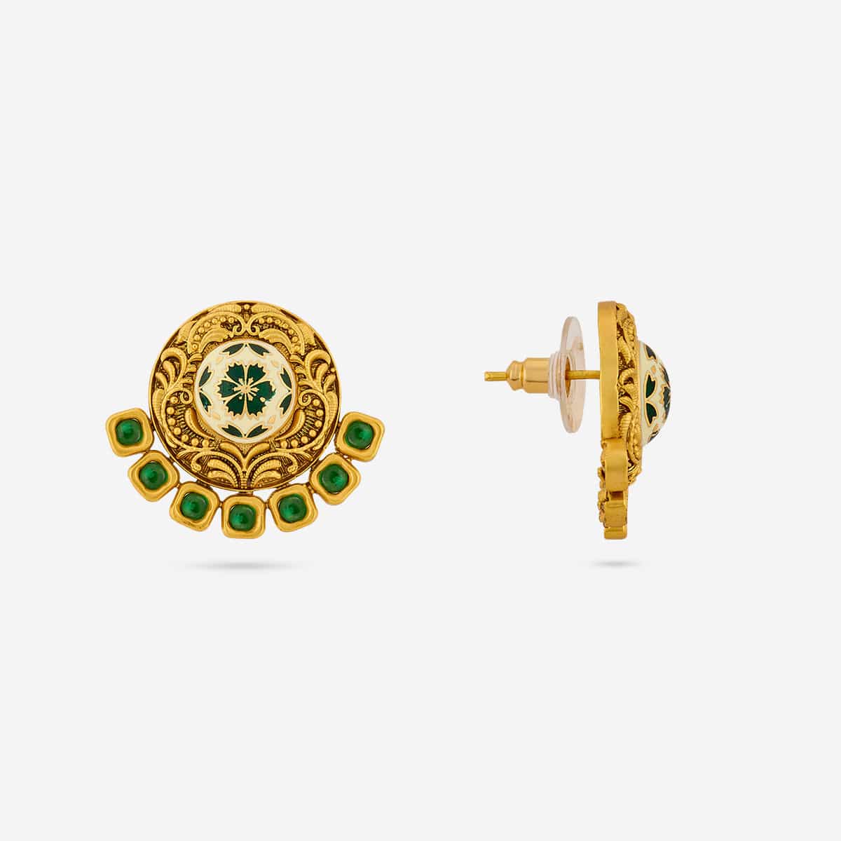 Antique Earring 192800 - Image 7