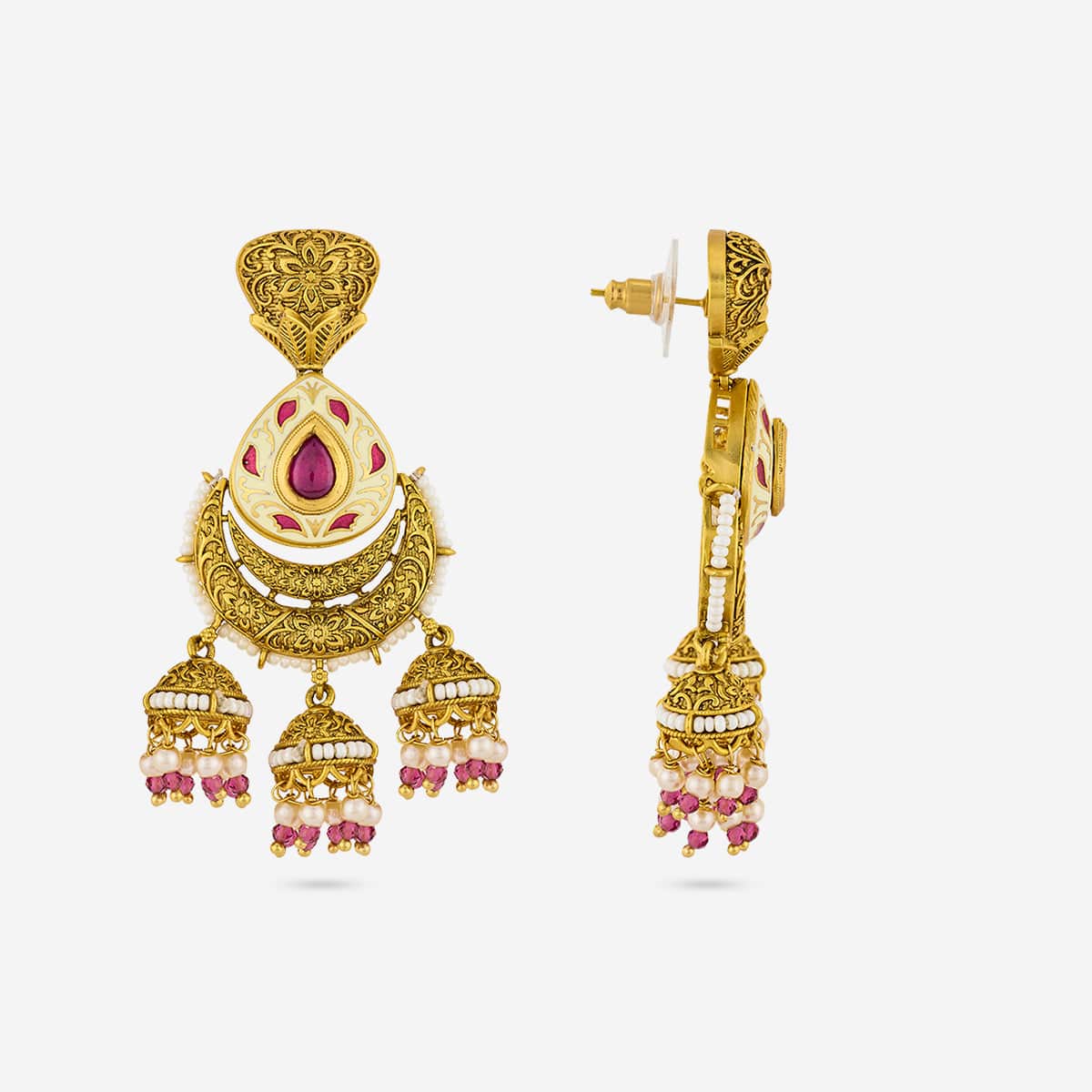 Antique Earring 192829 - Image 3