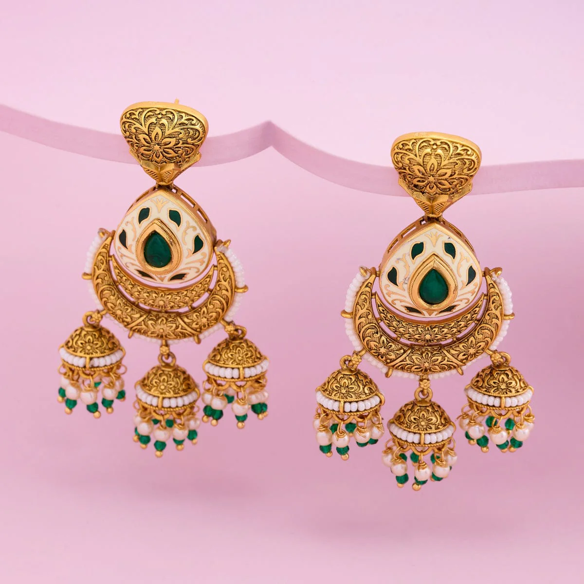 Antique Earring 192829 - Image 5