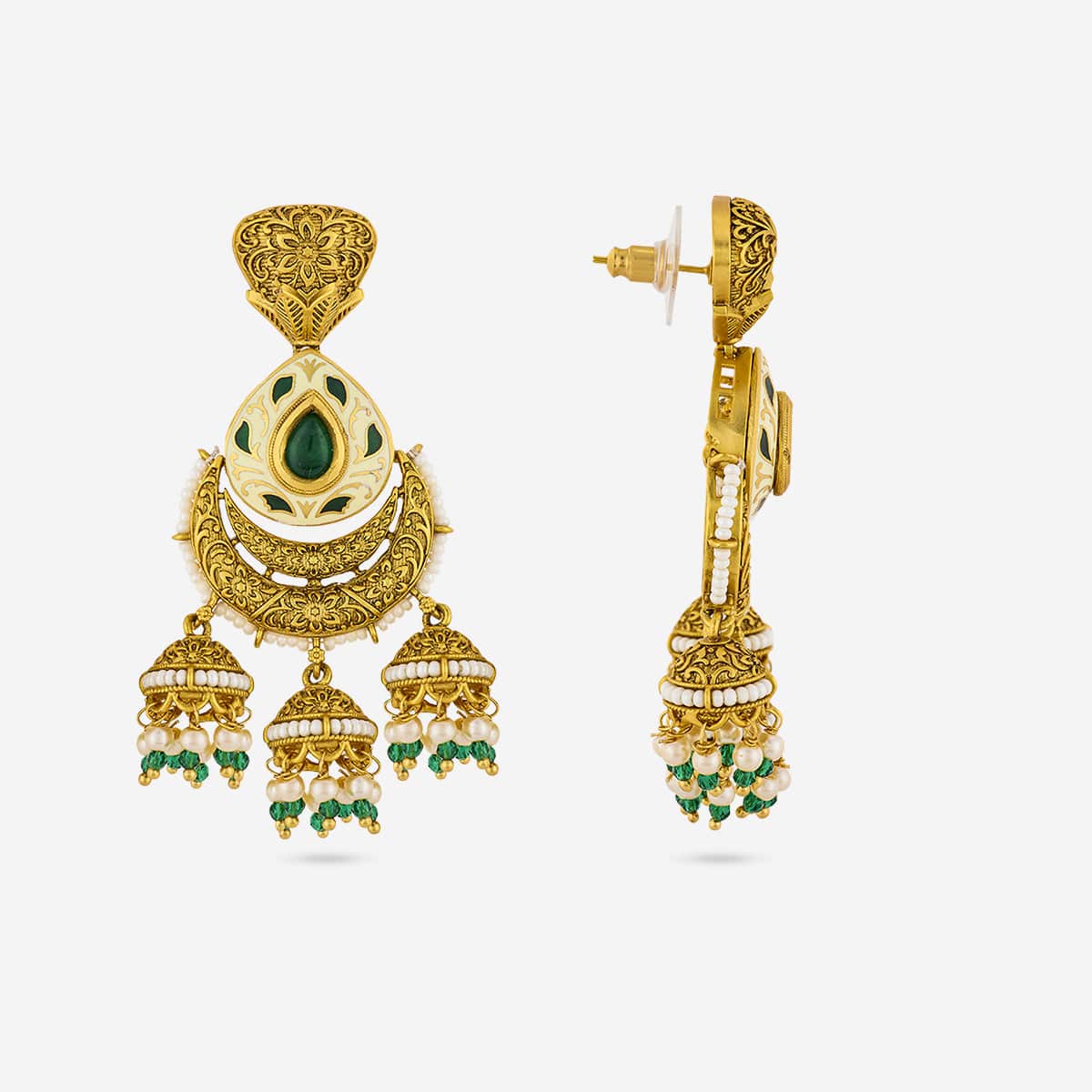 Antique Earring 192829 - Image 7