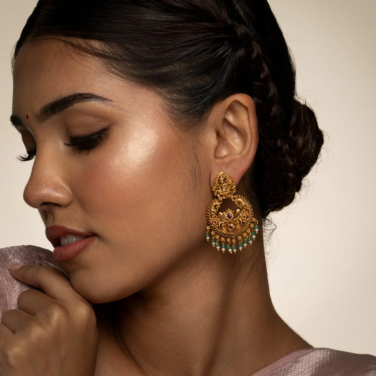 Antique Earring 192839 - Image 3