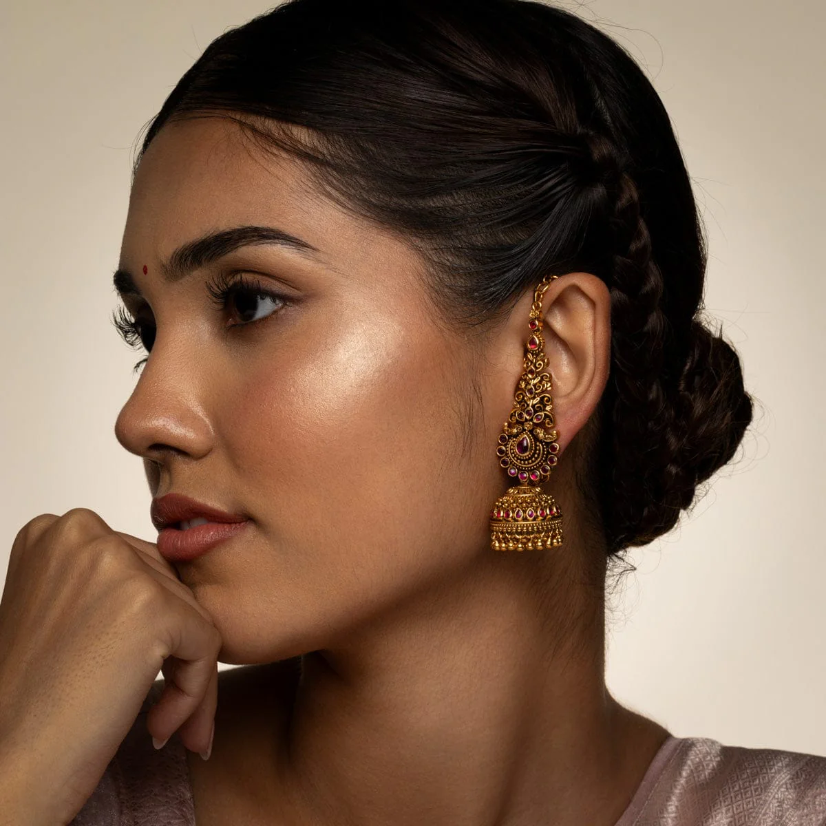 Antique Earring 193202 - Image 6