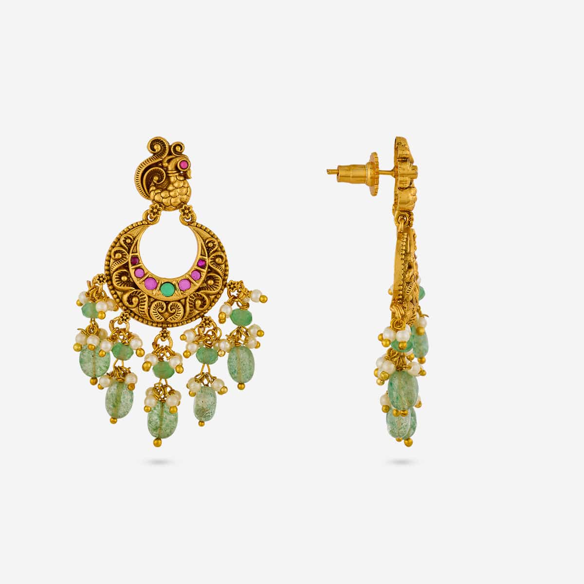 Antique Earring 193456 - Image 4