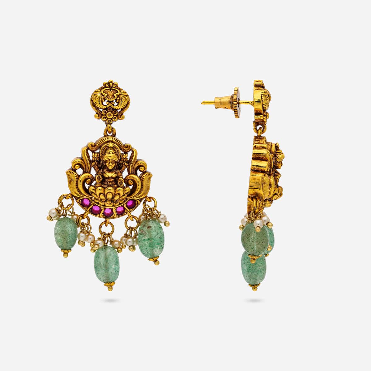 Antique Earring 193502 - Image 4