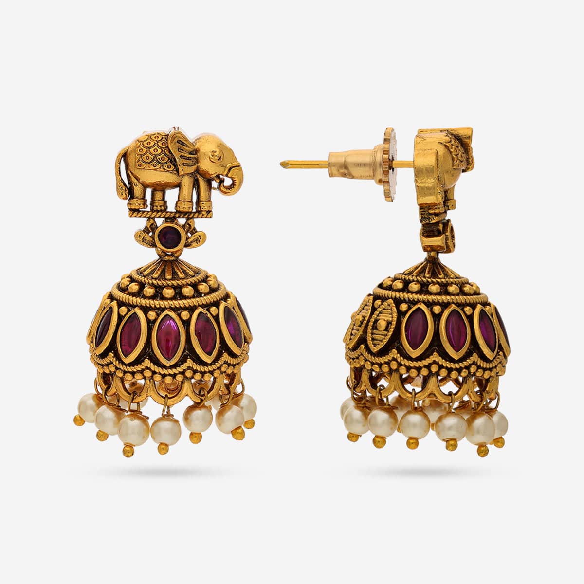 Antique Earring 193643 - Image 7