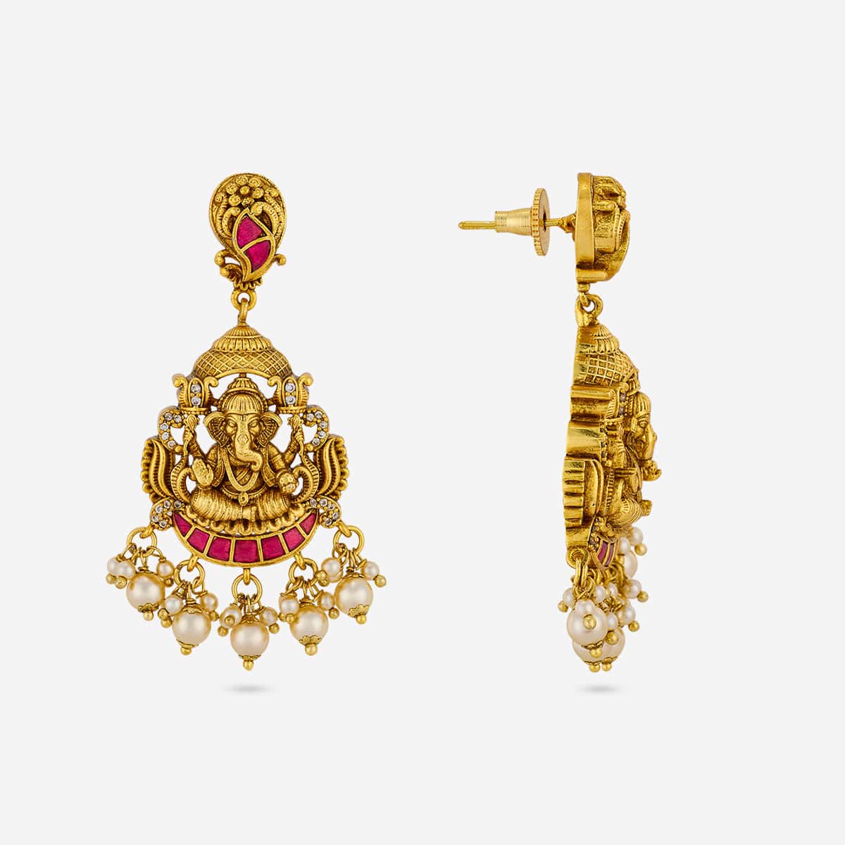 Antique Earring 193837 - Image 4
