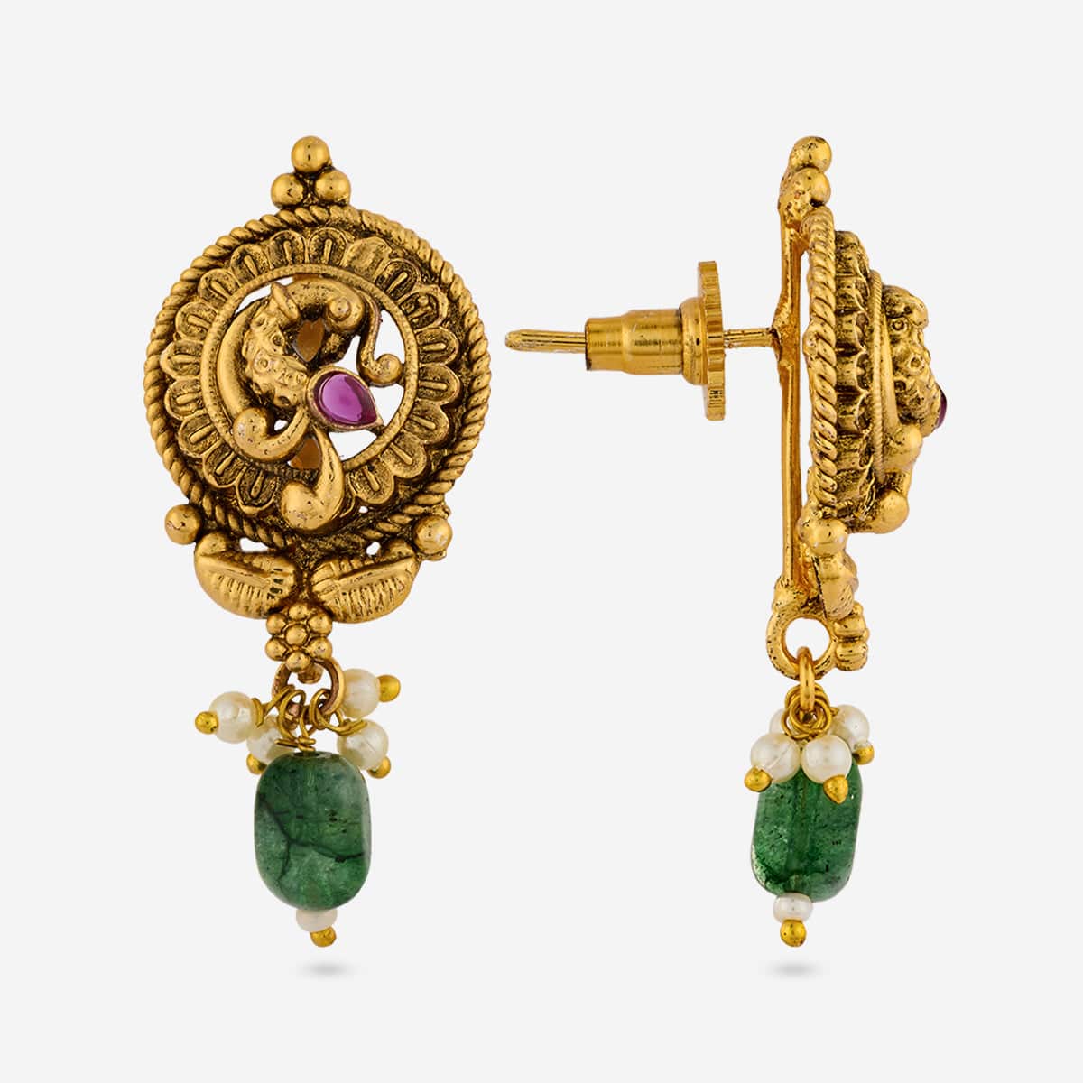 Antique Earring 193960 - Image 4