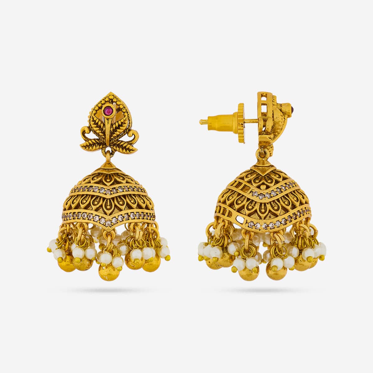 Antique Earring 193983 - Image 4