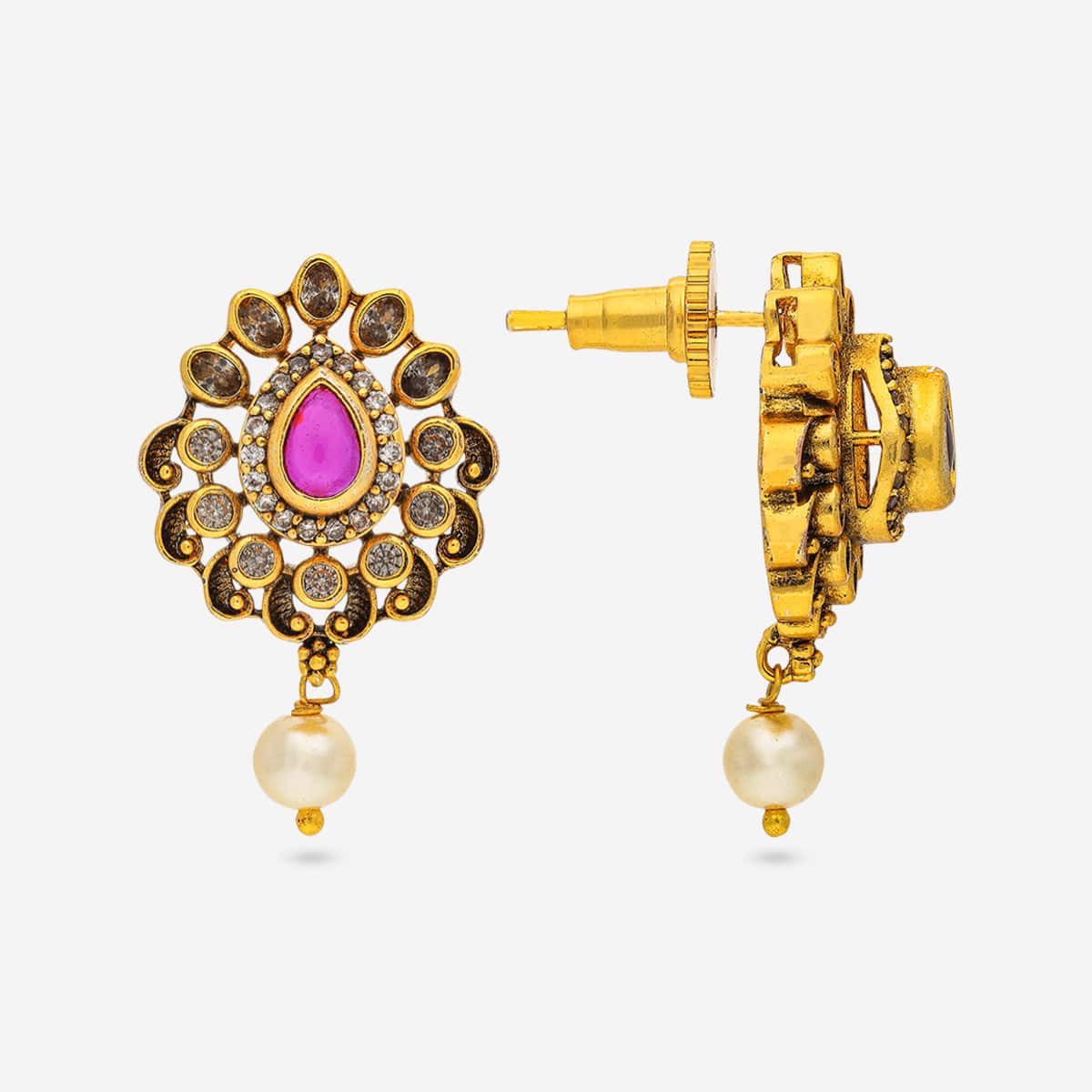 Antique Earring 195142 - Image 3