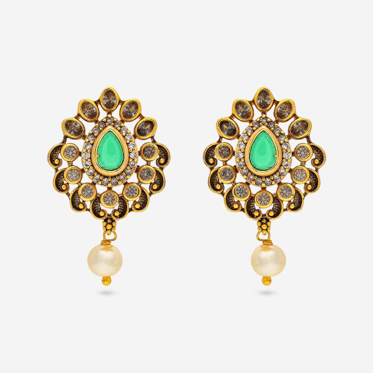 Antique Earring 195142 - Image 4