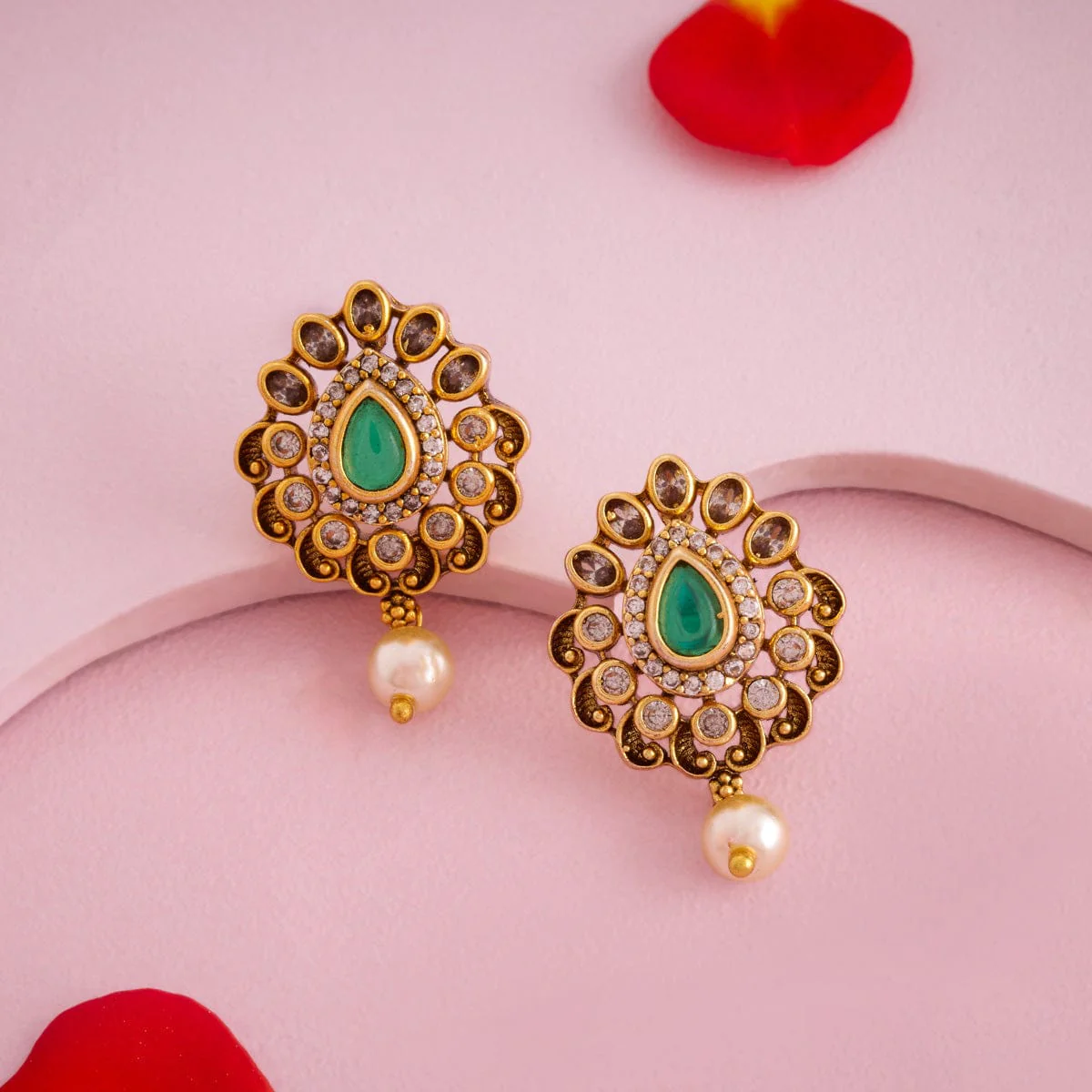 Antique Earring 195142 - Image 5