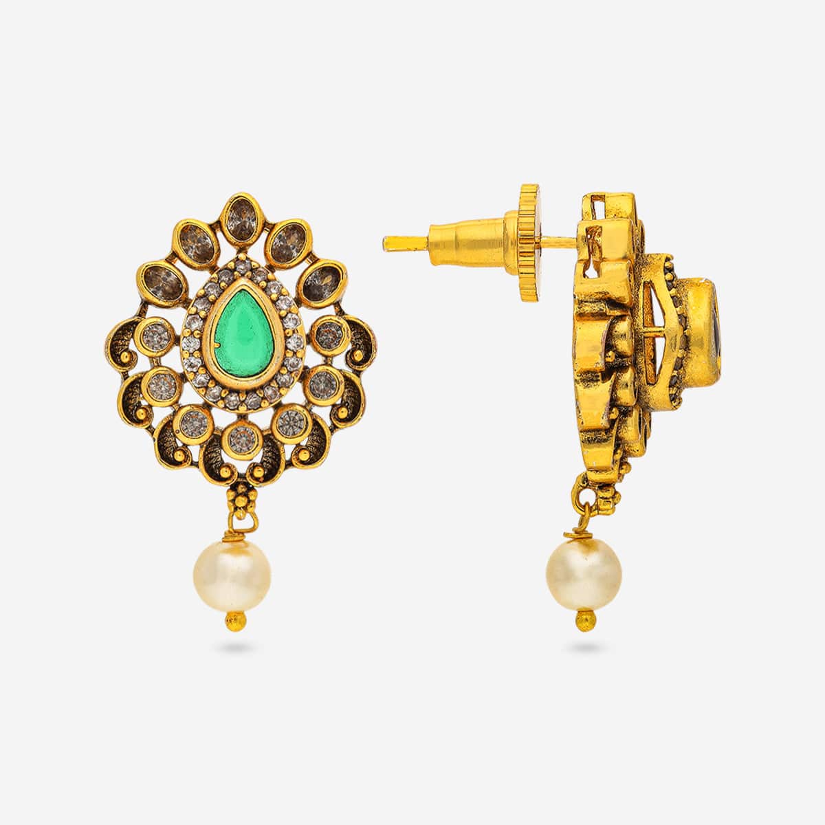 Antique Earring 195142 - Image 7