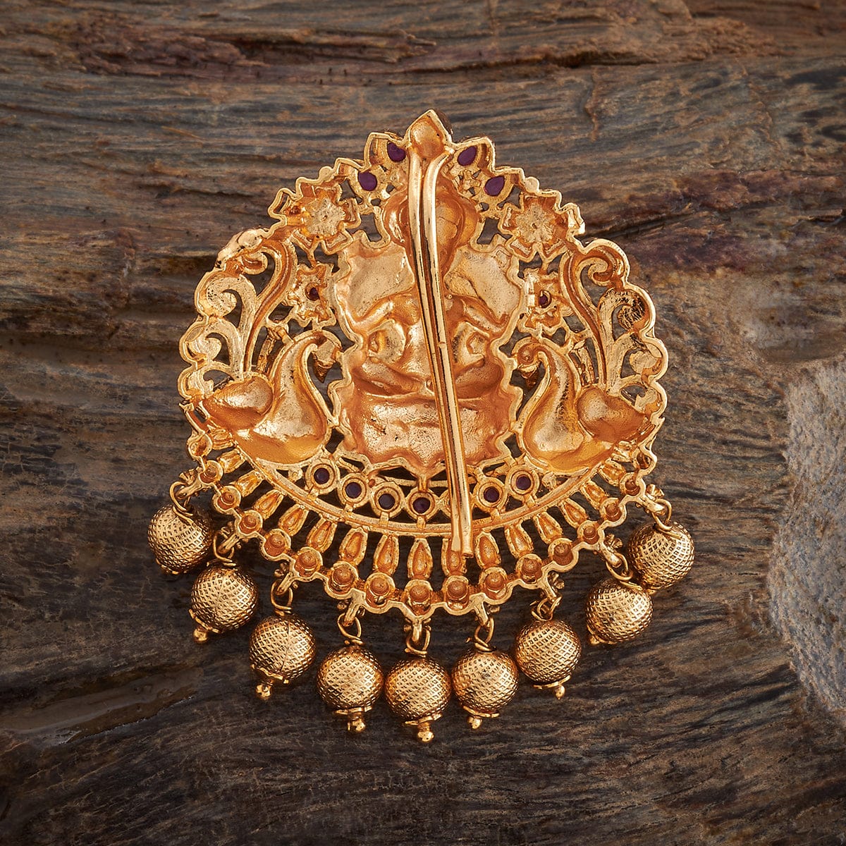 Antique Hair Brooch 181426 - Image 3