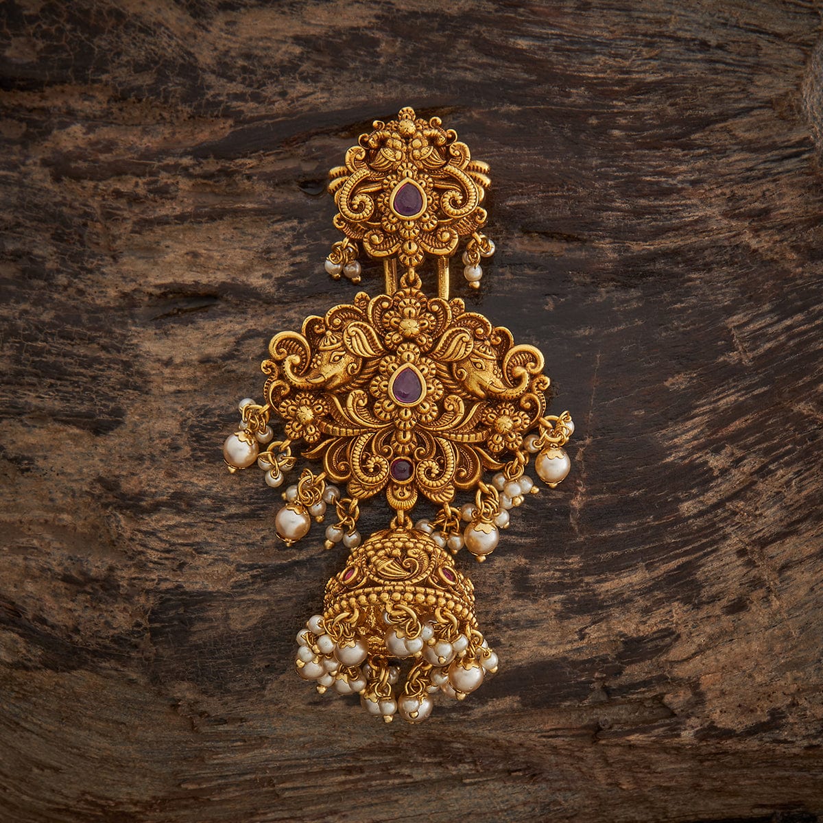 Antique Hair Brooch 185159