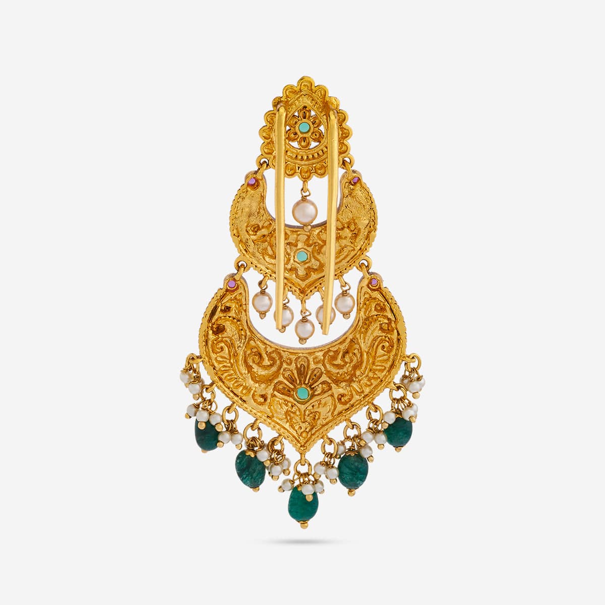 Antique Hair Brooch 185165 - Image 4