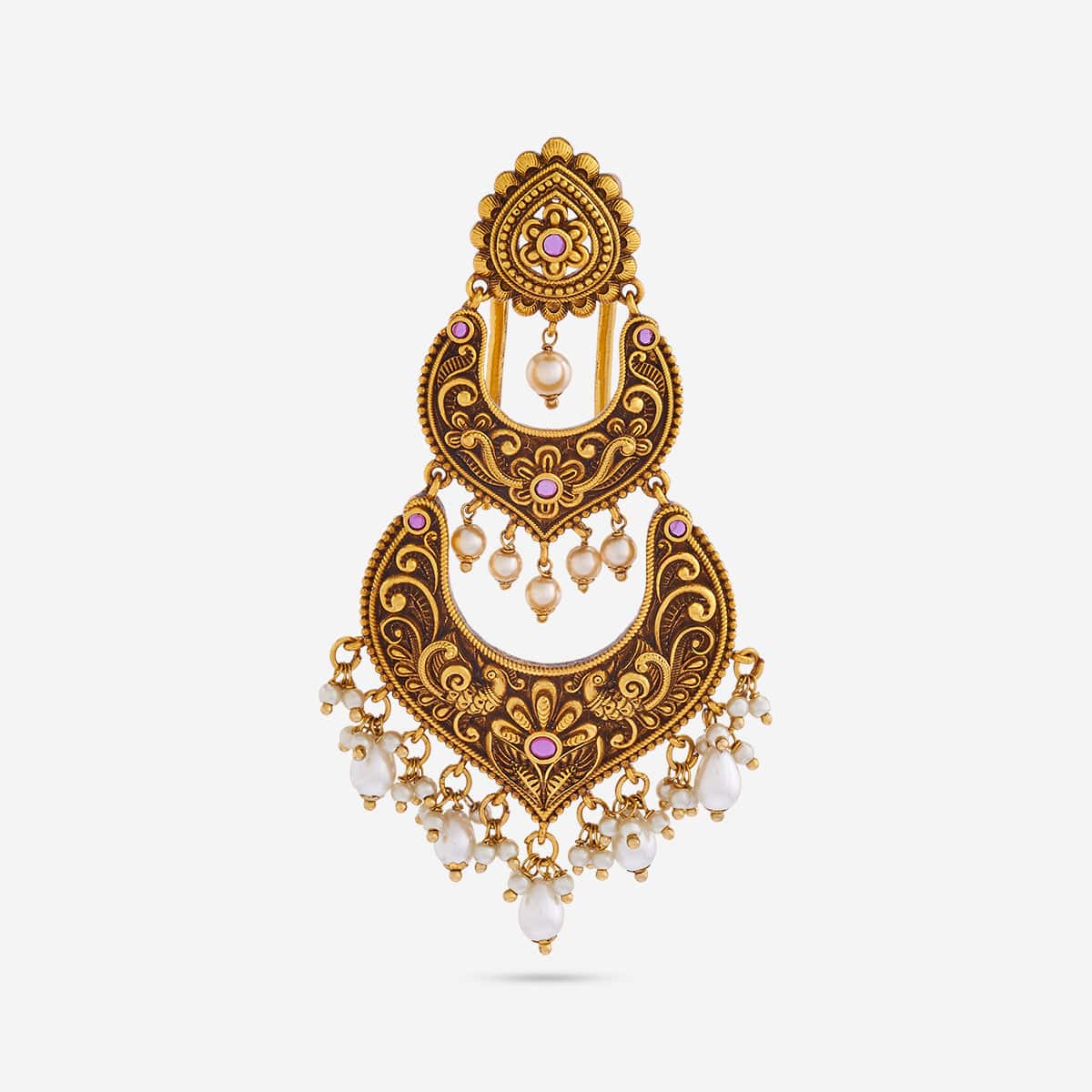 Antique Hair Brooch 185165 - Image 5