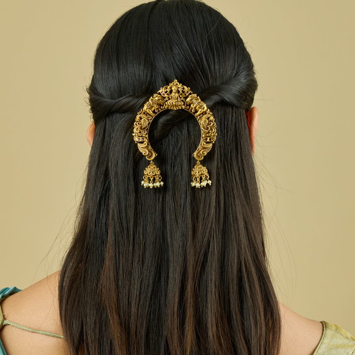 Antique Hair Brooch 185166