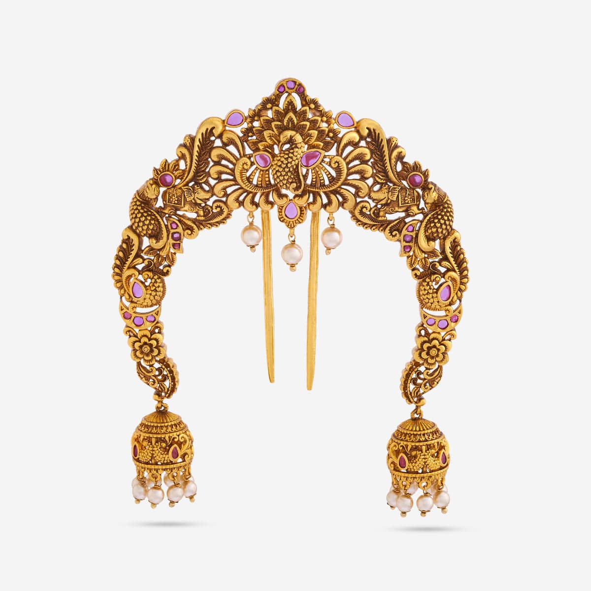 Antique Hair Brooch 185645 - Image 4