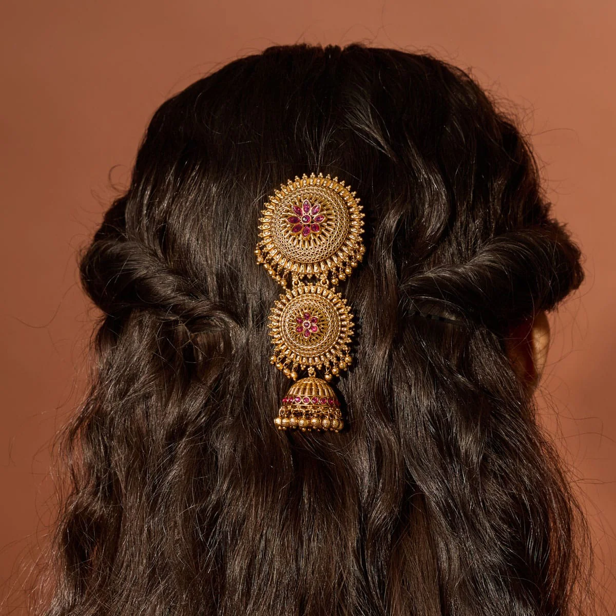 Antique Hair Brooch 187085 - Image 3