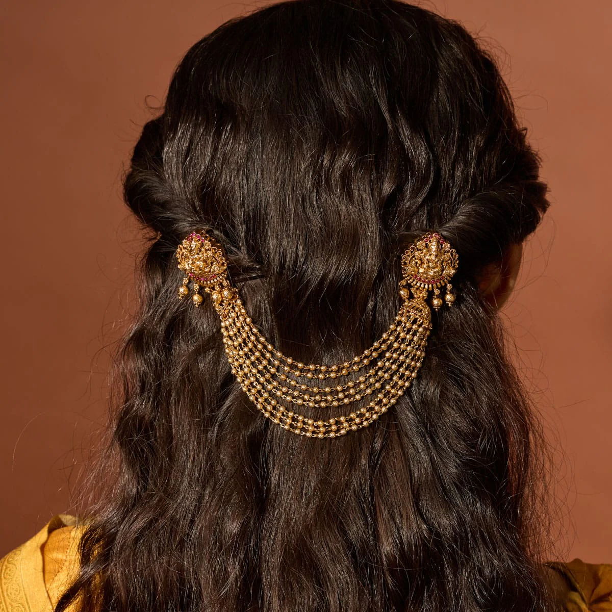 Antique Hair Brooch 187087 - Image 3
