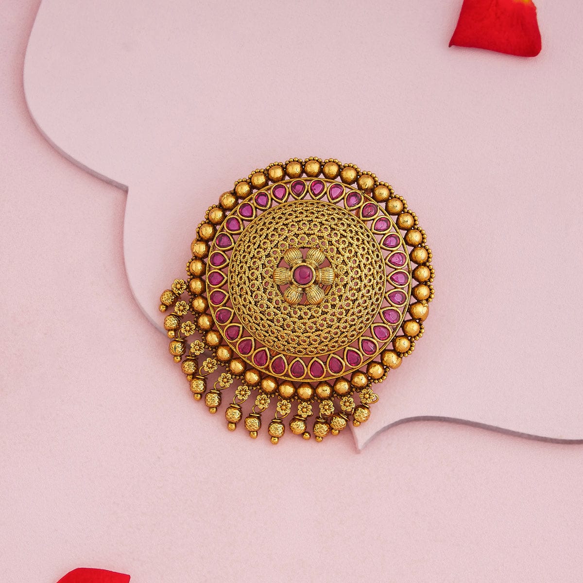 Antique Hair Brooch 189184 - Image 2