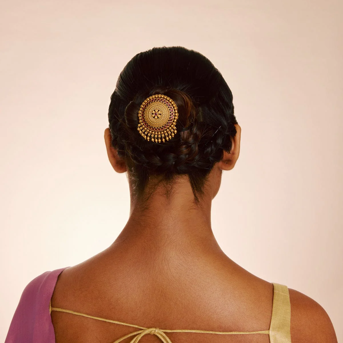 Antique Hair Brooch 189184 - Image 3