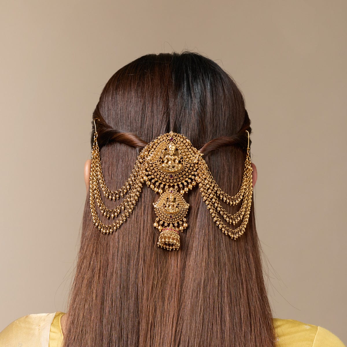 Antique Hair Brooch 189185 - Image 3