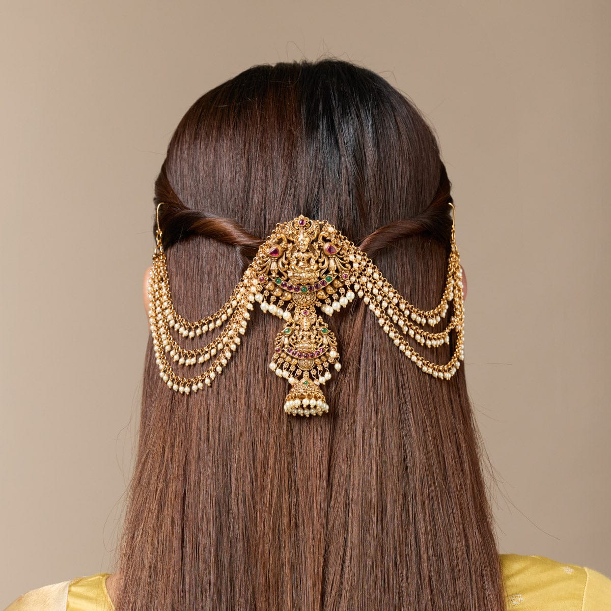 Antique Hair Brooch 189186 - Image 3