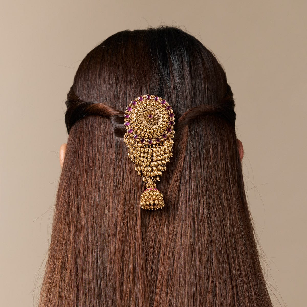 Antique Hair Brooch 189190 - Image 3