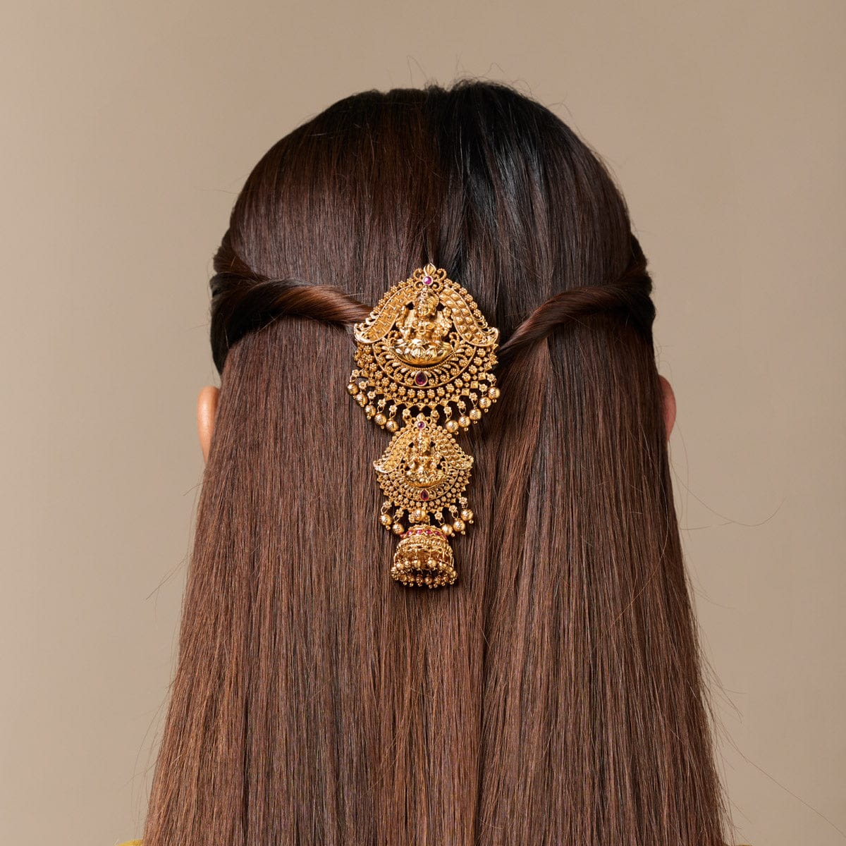 Antique Hair Brooch 189191 - Image 3