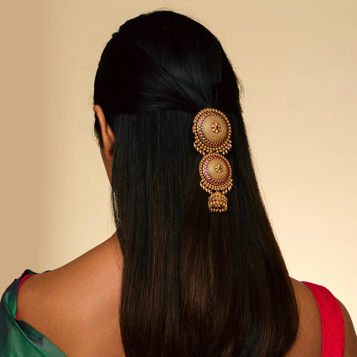 Antique Hair Brooch 192842 - Image 3