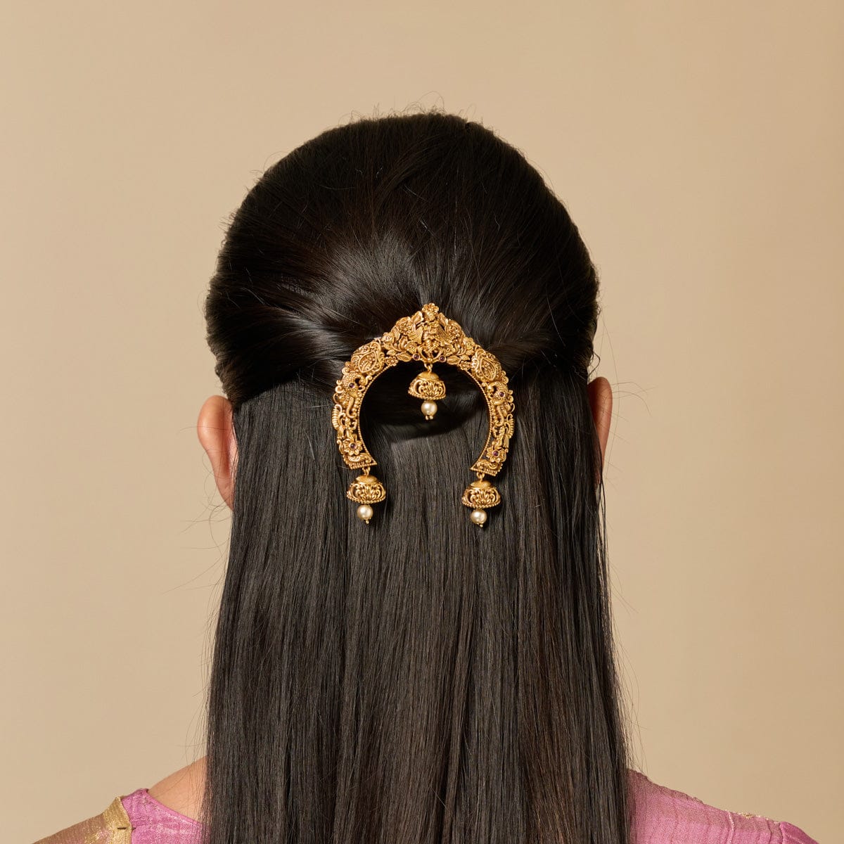 Antique Hair Brooch 193489 - Image 3