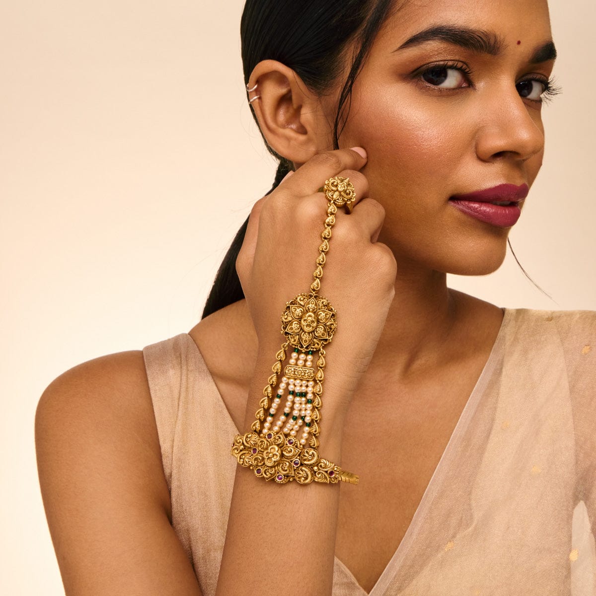 Antique Hathpan 190740 - Image 3