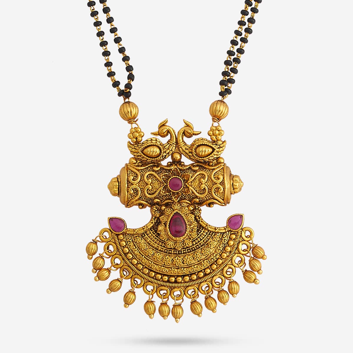Antique Mangalsutra 139970 - Image 5
