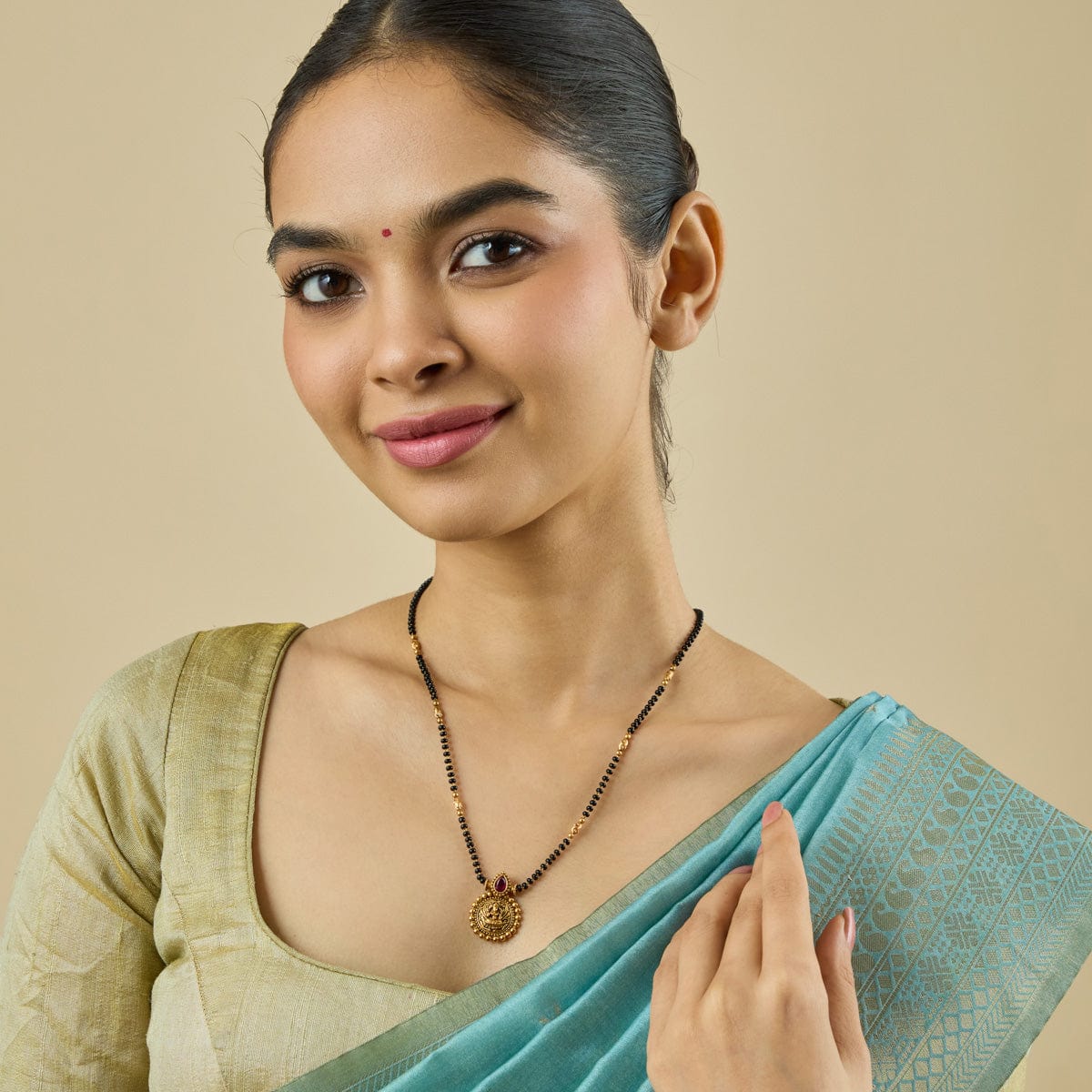 Antique Mangalsutra 181923 - Image 3