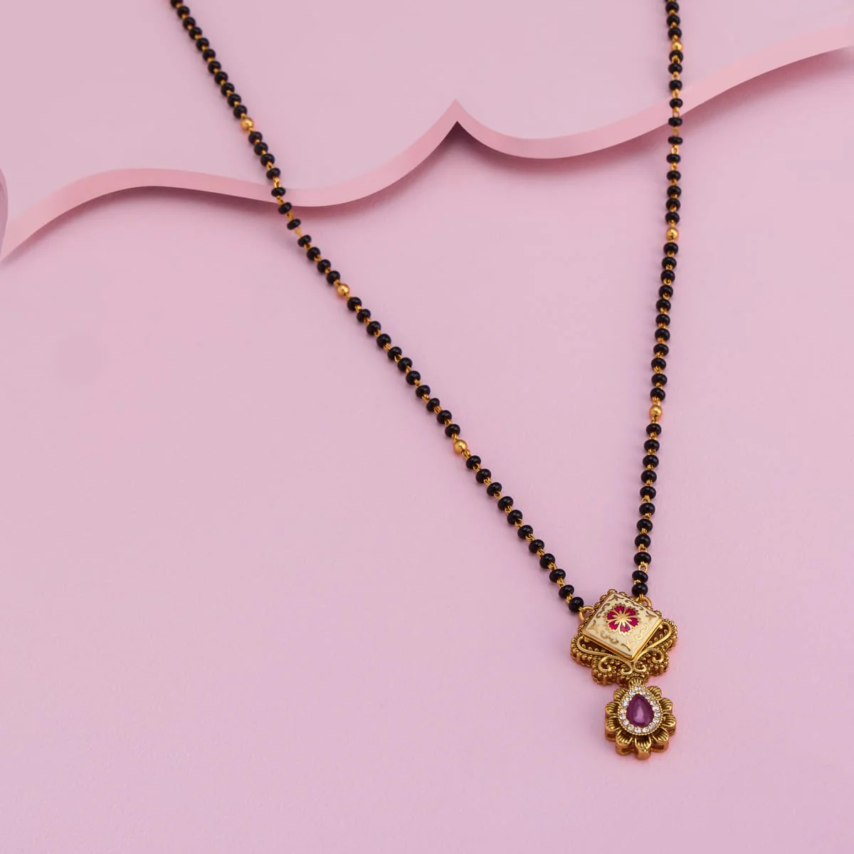 Antique Mangalsutra 188996 - Image 2