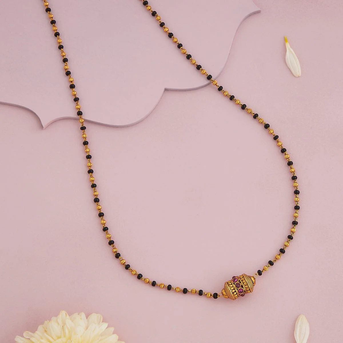 Antique Mangalsutra 190649 - Image 2