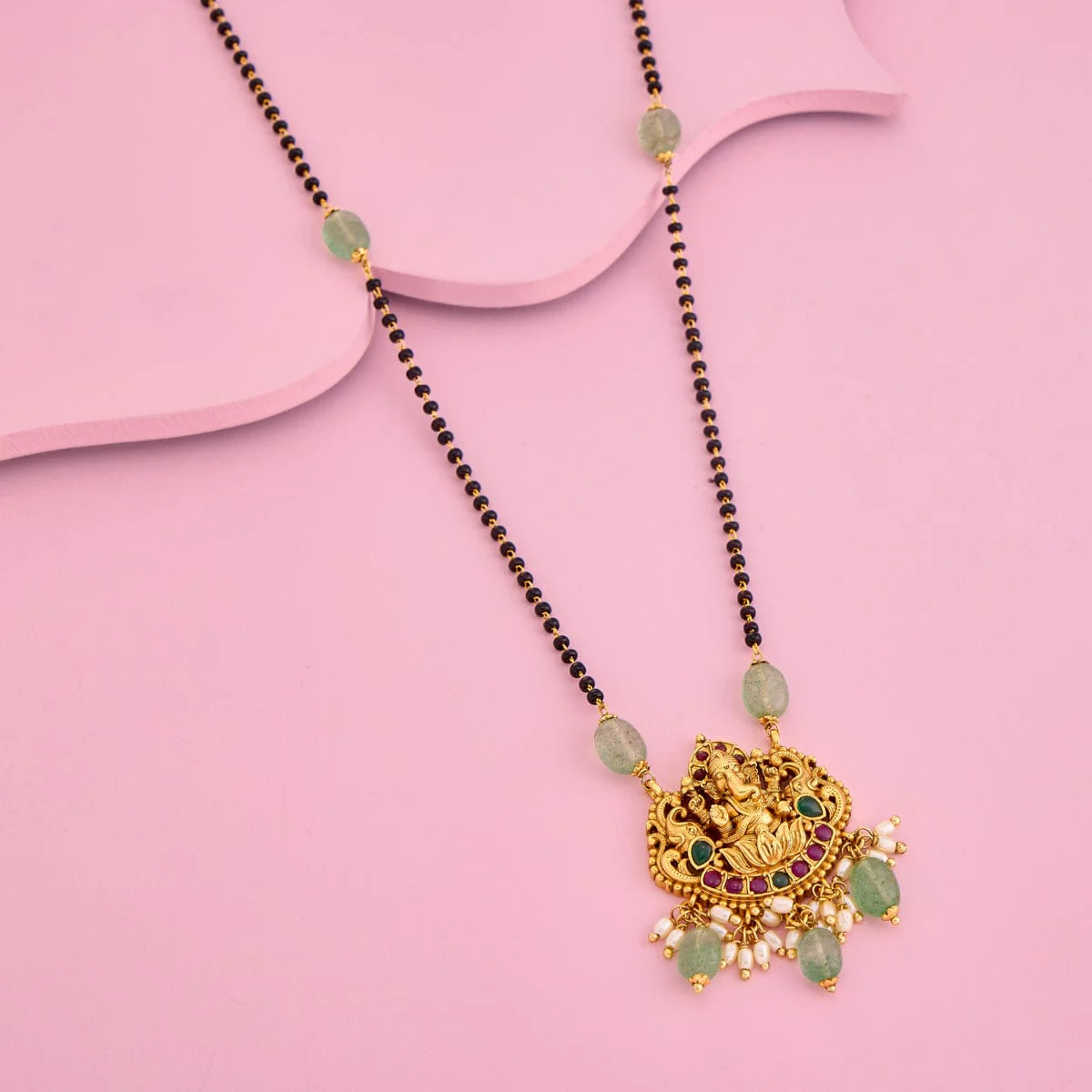 Antique Mangalsutra 193493 - Image 2